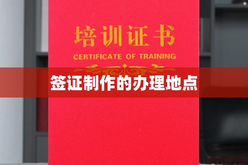清水签证制作的办理地点