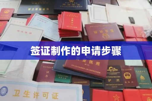 清水签证制作的申请步骤