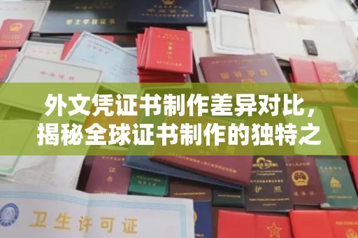 清水外文凭证书制作差异对比，揭秘全球证书制作的独特之处