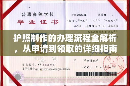 清水护照制作的办理流程全解析，从申请到领取的详细指南