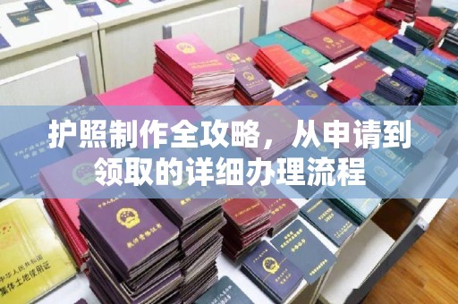清水护照制作全攻略，从申请到领取的详细办理流程